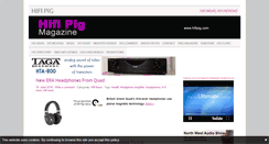 Desktop Screenshot of hifipig.com